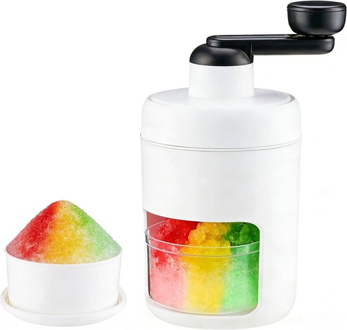 Manual snow cone machine maker - snow,